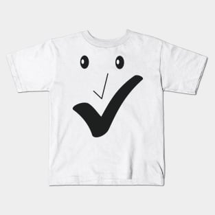 Fine smile - Fine face A02. Kids T-Shirt